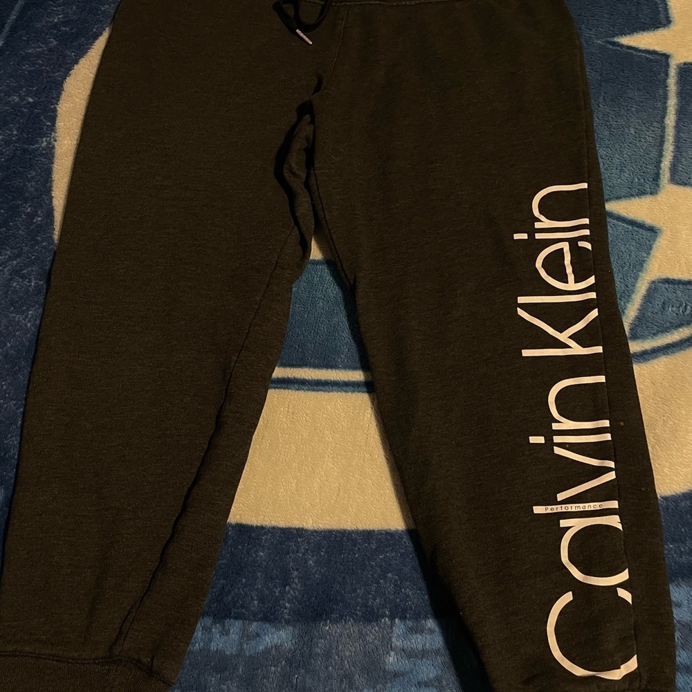 Calvin Klein Kids Charcoal Joggers